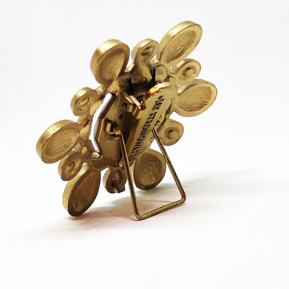 Jay Strongwater Miniature Picture Frame Pin Brooch - Picture 3 of 7